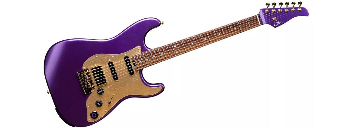 Mooer GTRS S900 Intelligent Guitar Plum Purple